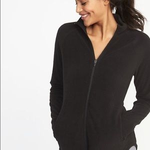 Black Women’s Fleece Zip-Up